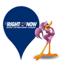 Right Now Heating, Cooling and Plumbing logo